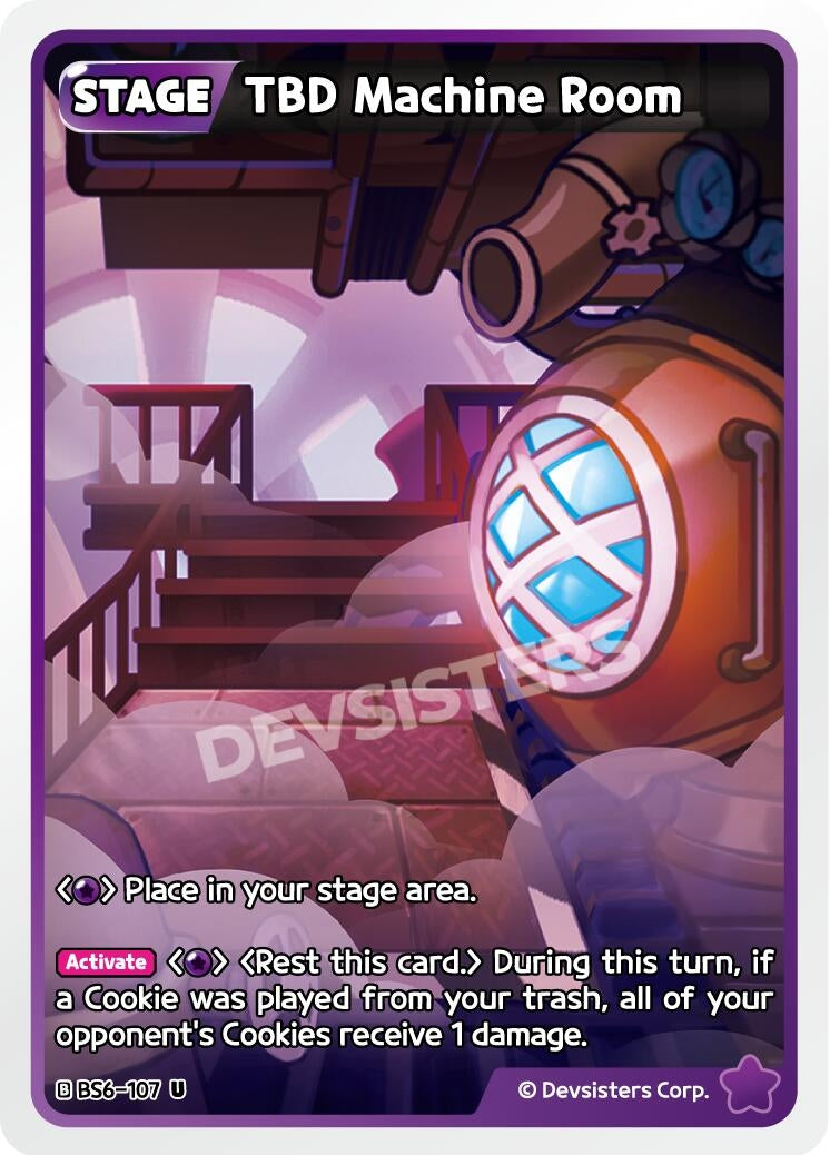 Image for TBD Machine Room (BS6-107) (BS5-BS7) - CookieRun: Braverse TCG