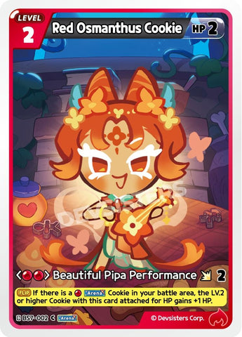 Image for Red Osmanthus Cookie (BS7-002) (BS5-BS7) - CookieRun: Braverse TCG