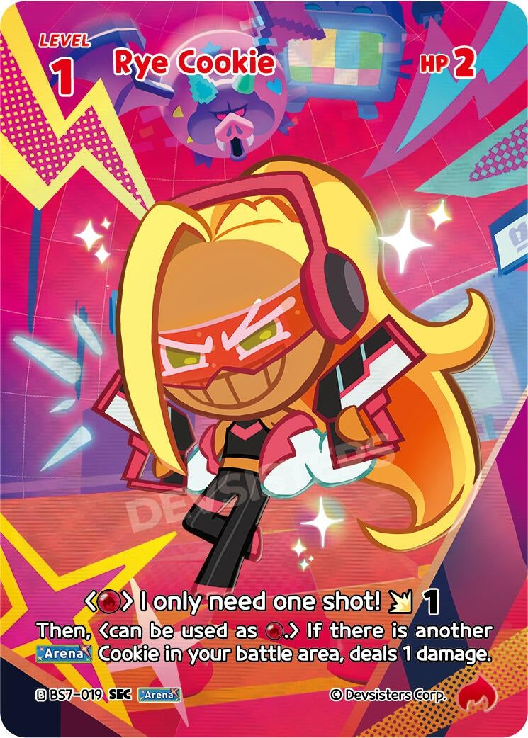Image for Rye Cookie (SEC) (BS7-019) (BS5-BS7) - CookieRun: Braverse TCG