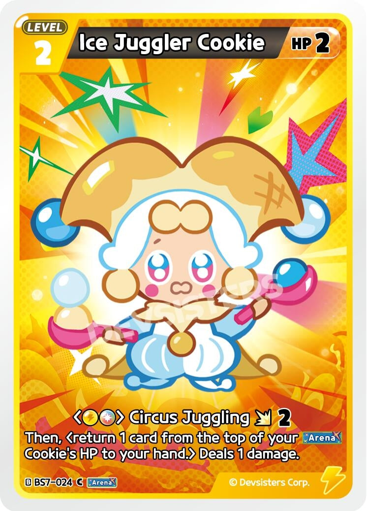 Image for Ice Juggler Cookie (BS7-024) (BS5-BS7) - CookieRun: Braverse TCG