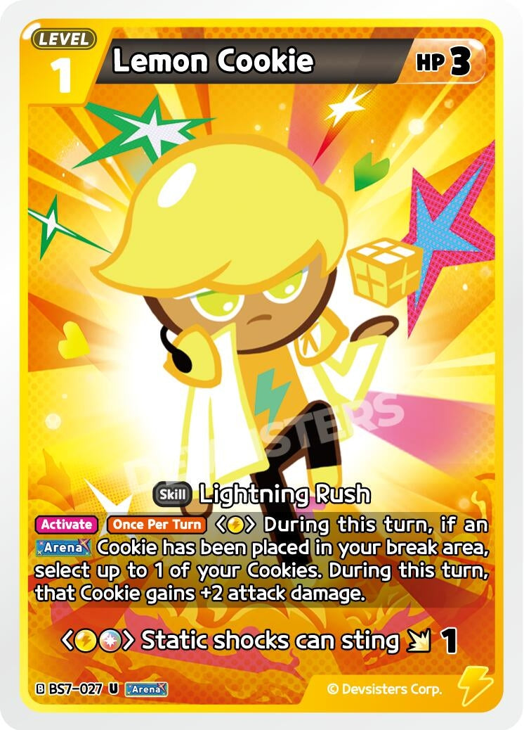 Image for Lemon Cookie (027) (BS7-027) (BS5-BS7) - CookieRun: Braverse TCG