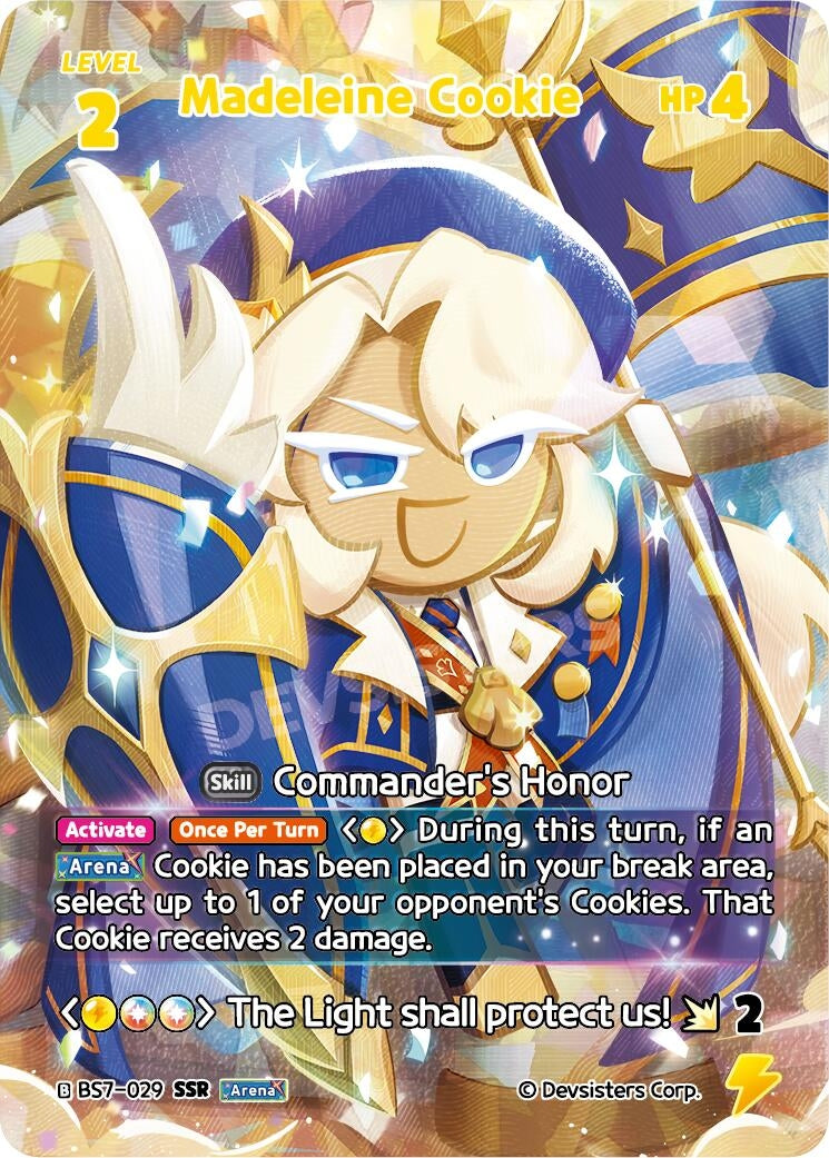 Image for Madeleine Cookie (SSR) (BS7-029) (BS5-BS7) - CookieRun: Braverse TCG