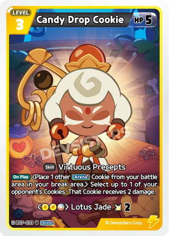 Image for Candy Drop Cookie (BS7-033) (BS5-BS7) - CookieRun: Braverse TCG