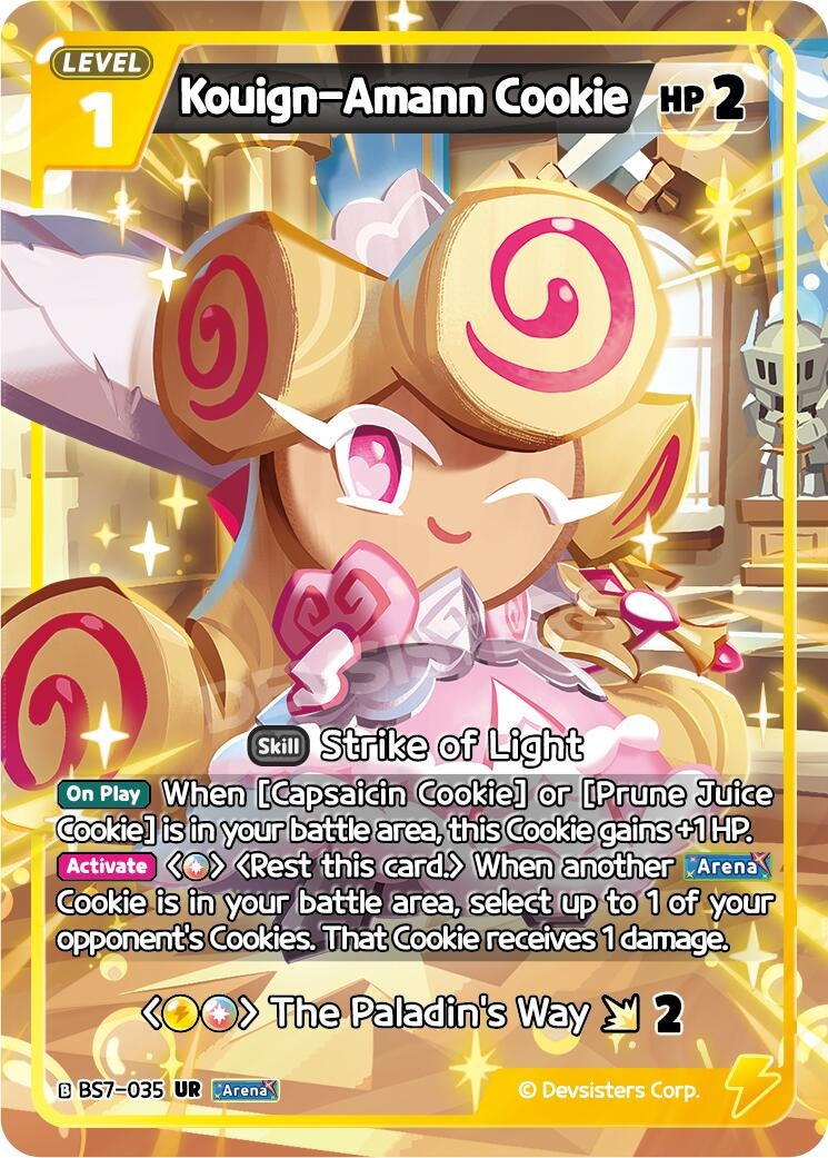 Image for Kouign-Amann Cookie (BS7-035) (BS5-BS7) - CookieRun: Braverse TCG
