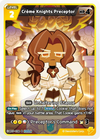 Image for Creme Knights Preceptor (BS7-036) (BS5-BS7) - CookieRun: Braverse TCG