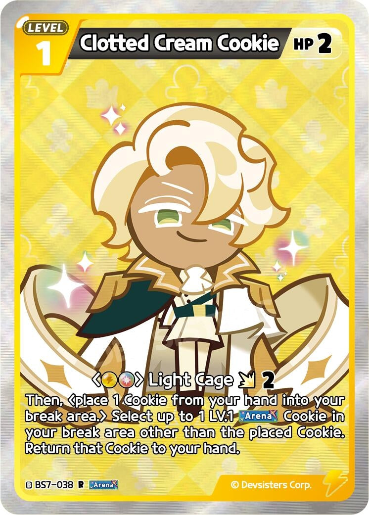 Image for Clotted Cream Cookie (BS7-038) (BS5-BS7) - CookieRun: Braverse TCG