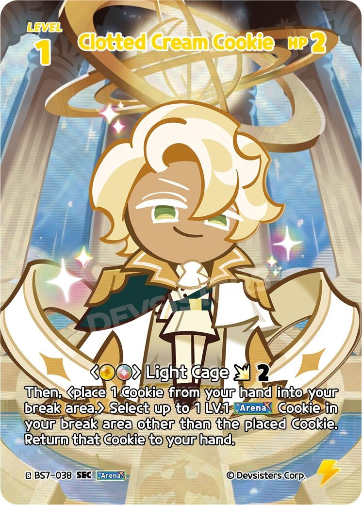 Image for Clotted Cream Cookie (SEC) (BS7-038) (BS5-BS7) - CookieRun: Braverse TCG