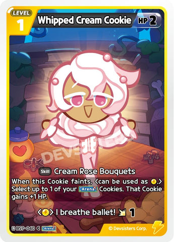 Image for Whipped Cream Cookie (BS7-040) (BS5-BS7) - CookieRun: Braverse TCG
