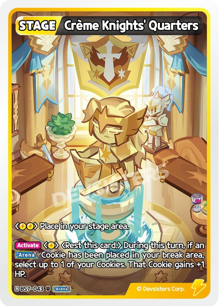 Image for Creme Knights' Quarters (BS7-043) (BS5-BS7) - CookieRun: Braverse TCG