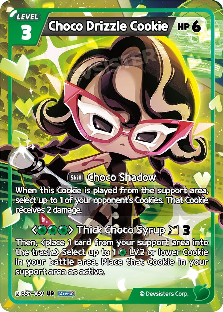 Image for Choco Drizzle Cookie (BS7-059) (BS5-BS7) - CookieRun: Braverse TCG