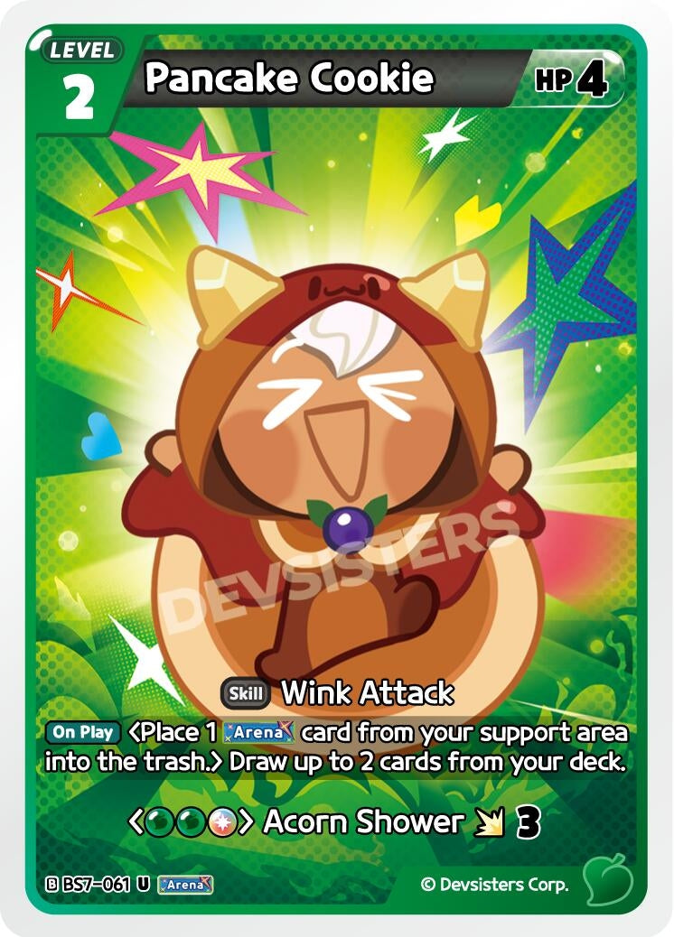 Image for Pancake Cookie (U) (BS7-061) (BS5-BS7) - CookieRun: Braverse TCG