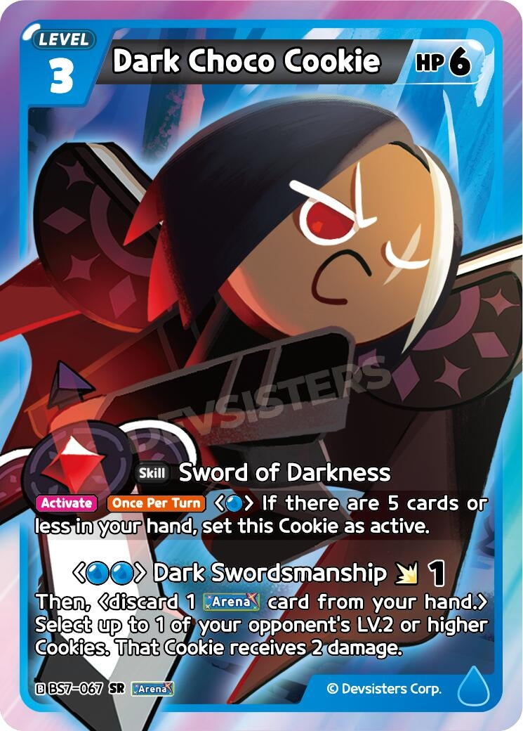 Image for Dark Choco Cookie (067) (BS7-067) (BS5-BS7) - CookieRun: Braverse TCG