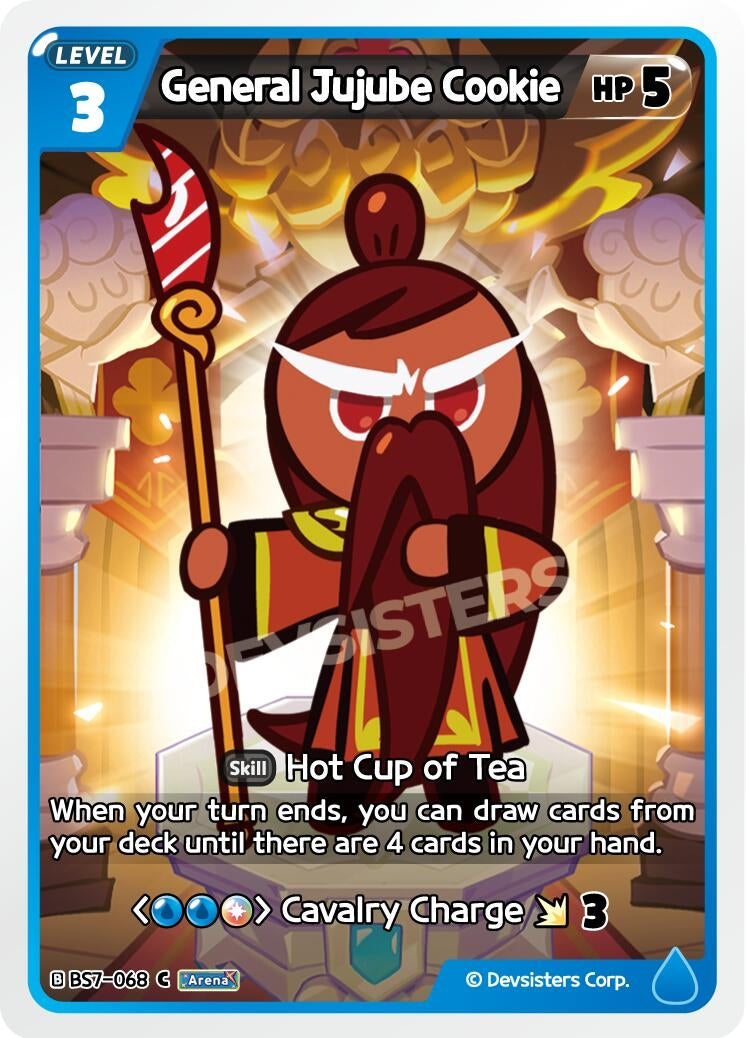 Image for General Jujube Cookie (BS7-068) (BS5-BS7) - CookieRun: Braverse TCG