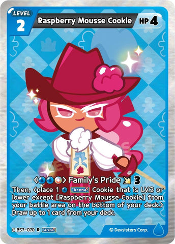 Image for Raspberry Mousse Cookie (BS7-070) (BS5-BS7) - CookieRun: Braverse TCG