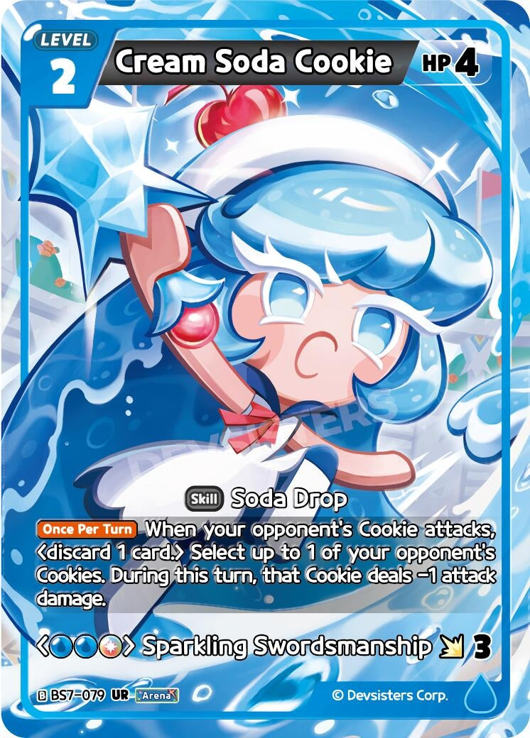 Image for Cream Soda Cookie (BS7-079) (BS5-BS7) - CookieRun: Braverse TCG