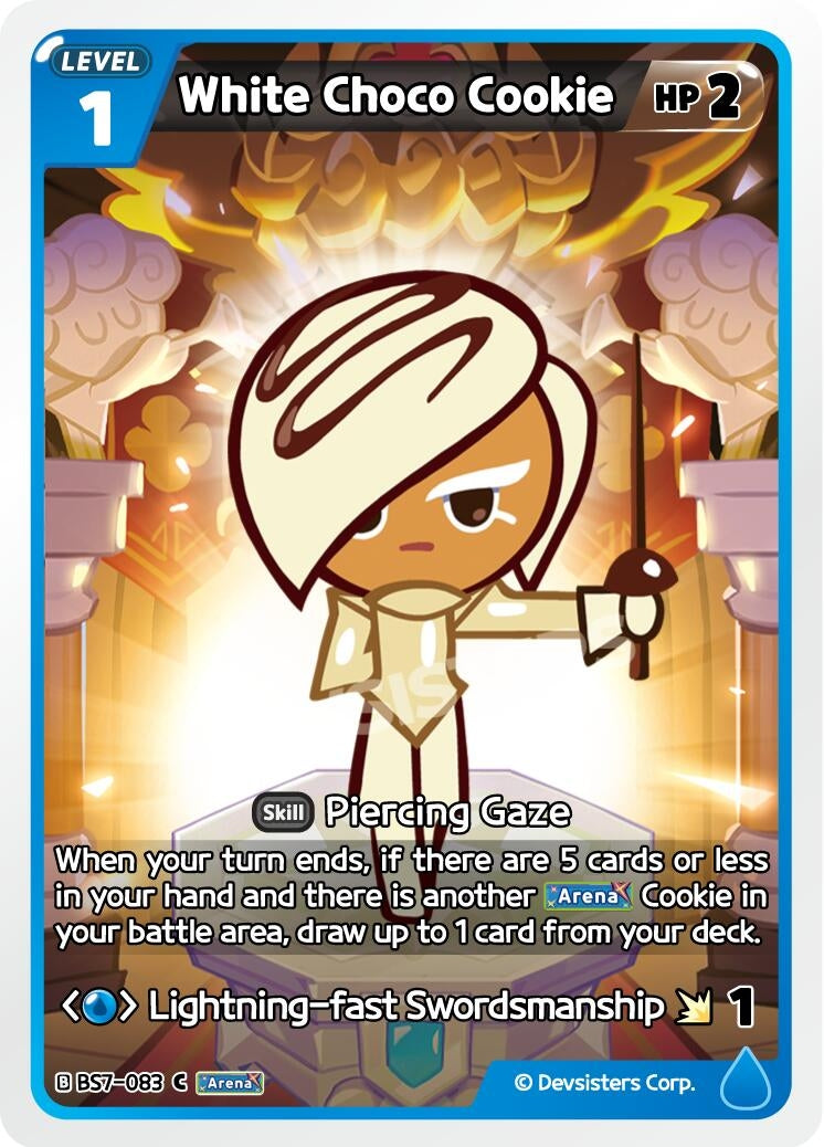 Image for White Choco Cookie (083) (BS7-083) (BS5-BS7) - CookieRun: Braverse TCG