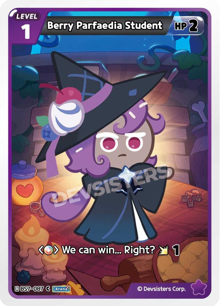 Image for Berry Parfaedia Student (BS7-087) (BS5-BS7) - CookieRun: Braverse TCG