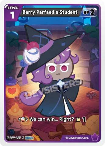 Image for Berry Parfaedia Student (BS7-087) (BS5-BS7) - CookieRun: Braverse TCG
