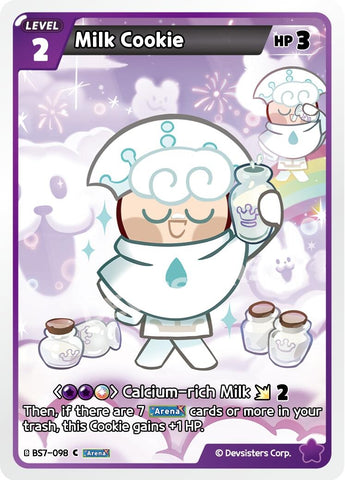Image for Milk Cookie (098) (BS7-098) (BS5-BS7) - CookieRun: Braverse TCG