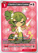 Image for Cilantro Cobra Cookie (BS8-004) (BS8-BS9) - CookieRun: Braverse TCG