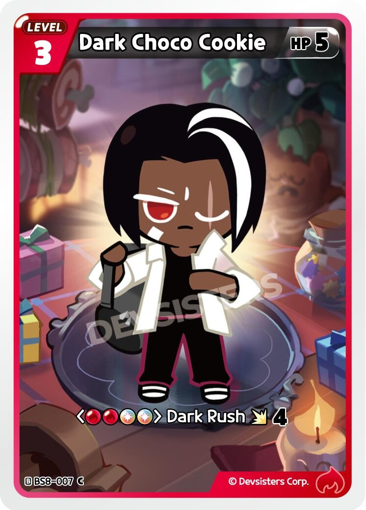Image for Dark Choco Cookie (BS8-007) (BS8-BS9) - CookieRun: Braverse TCG
