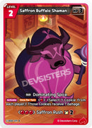 Image for Saffron Buffalo Shaman (BS8-011) (BS8-BS9) - CookieRun: Braverse TCG