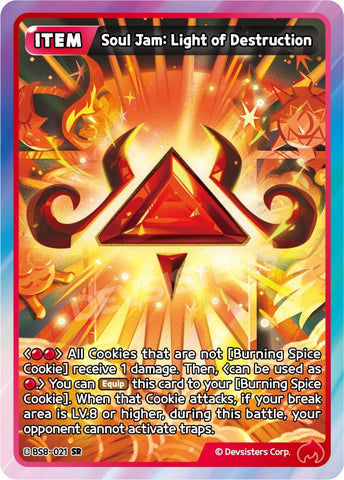 Image for Soul Jam: Light of Destruction (BS8-021) (BS8-BS9) - CookieRun: Braverse TCG