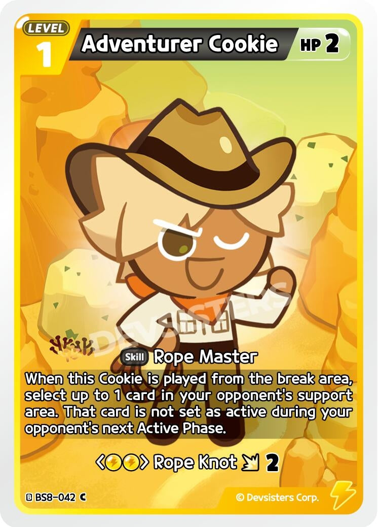 Image for Adventurer Cookie (BS8-042) (BS8-BS9) - CookieRun: Braverse TCG