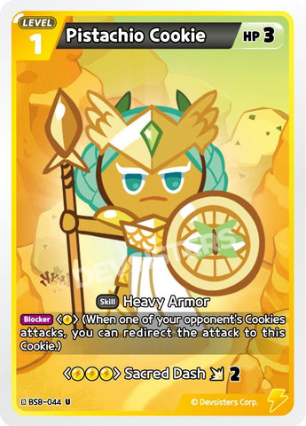 Image for Pistachio Cookie (044) (BS8-044) (BS8-BS9) - CookieRun: Braverse TCG