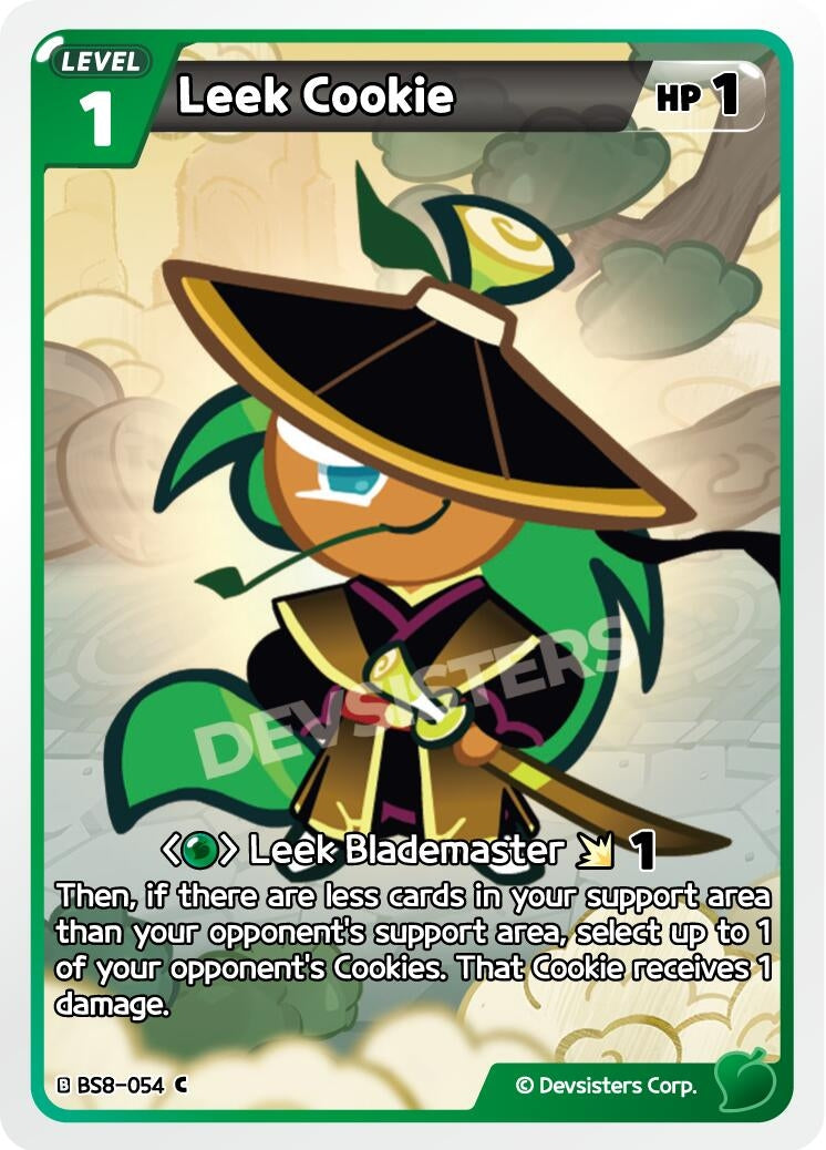 Image for Leek Cookie (BS8-054) (BS8-BS9) - CookieRun: Braverse TCG