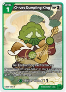 Image for Chives Dumpling King (BS8-061) (BS8-BS9) - CookieRun: Braverse TCG