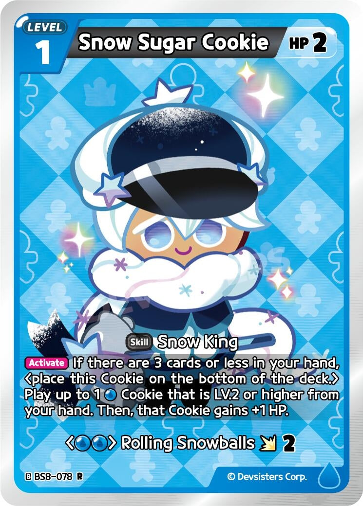 Image for Snow Sugar Cookie (BS8-078) (BS8-BS9) - CookieRun: Braverse TCG