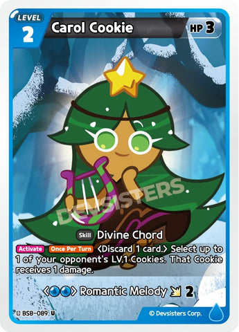 Image for Carol Cookie (BS8-089) (BS8-BS9) - CookieRun: Braverse TCG