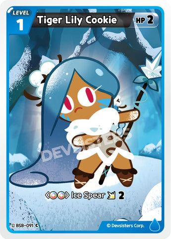 Image for Tiger Lily Cookie (BS8-091) (BS8-BS9) - CookieRun: Braverse TCG