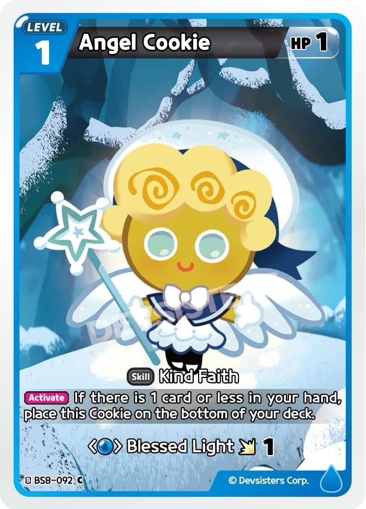 Image for Angel Cookie (BS8-092) (BS8-BS9) - CookieRun: Braverse TCG
