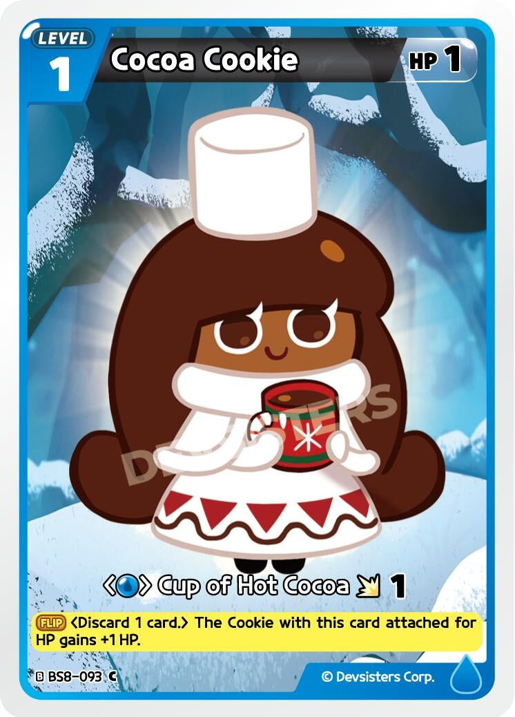Image for Cocoa Cookie (BS8-093) (BS8-BS9) - CookieRun: Braverse TCG