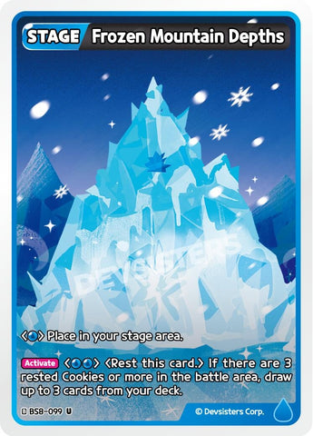 Image for Frozen Mountain Depths (BS8-099) (BS8-BS9) - CookieRun: Braverse TCG