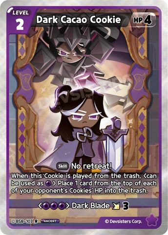Image for Dark Cacao Cookie (103) (BS8-103) (BS8-BS9) - CookieRun: Braverse TCG