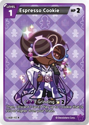 Image for Espresso Cookie (BS8-112) (BS8-BS9) - CookieRun: Braverse TCG
