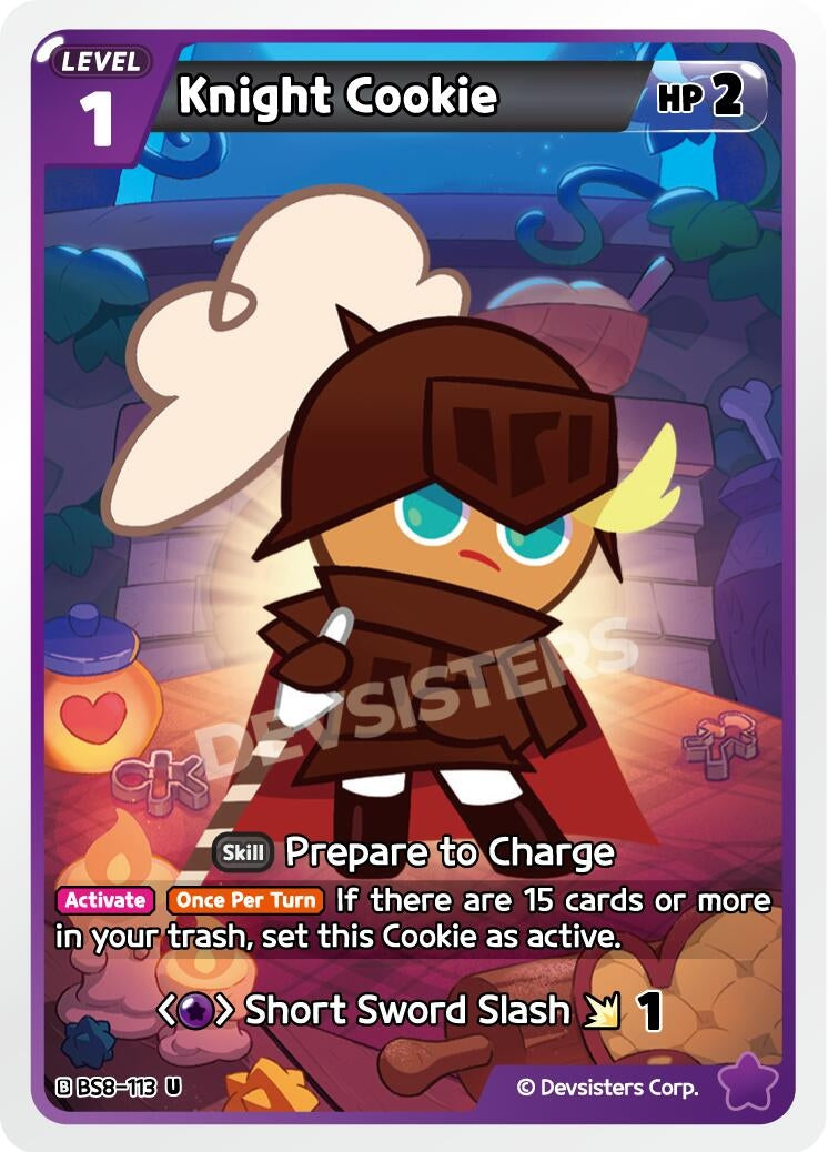 Image for Knight Cookie (BS8-113) (BS8-BS9) - CookieRun: Braverse TCG