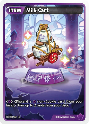 Image for Milk Cart (BS8-122) (BS8-BS9) - CookieRun: Braverse TCG
