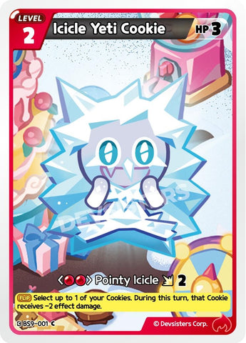 Image for Icicle Yeti Cookie (Ver. 1) (BS9-001) (BS8-BS9) - CookieRun: Braverse TCG