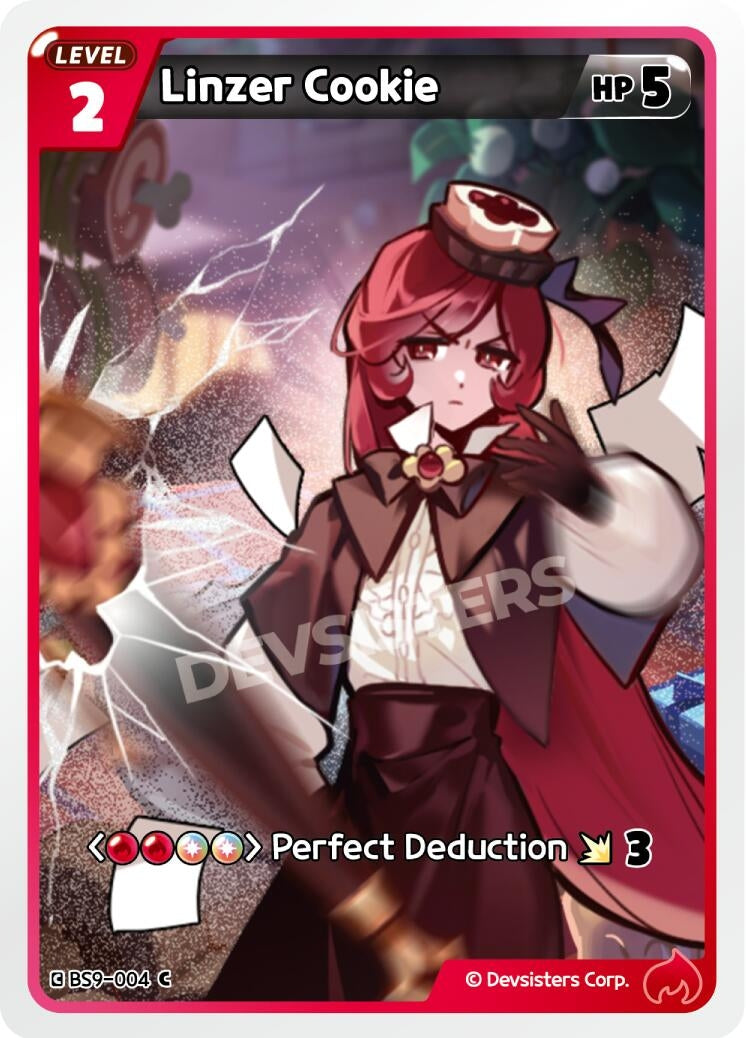 Image for Linzer Cookie (Ver. 2) (BS9-004) (BS8-BS9) - CookieRun: Braverse TCG