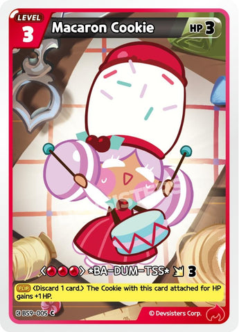 Image for Macaron Cookie (Ver. 2) (BS9-005) (BS8-BS9) - CookieRun: Braverse TCG