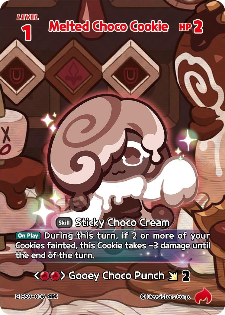 Image for Melted Choco Cookie (SEC) (BS9-006) (BS8-BS9) - CookieRun: Braverse TCG