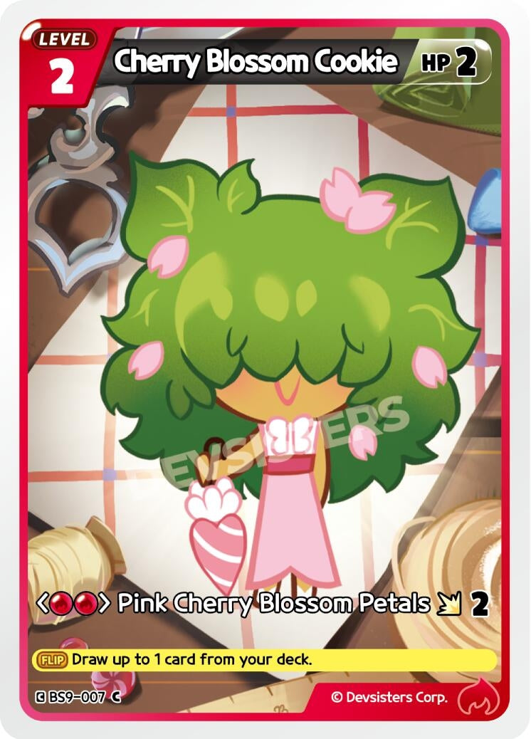 Image for Cherry Blossom Cookie (Ver. 2) (BS9-007) (BS8-BS9) - CookieRun: Braverse TCG