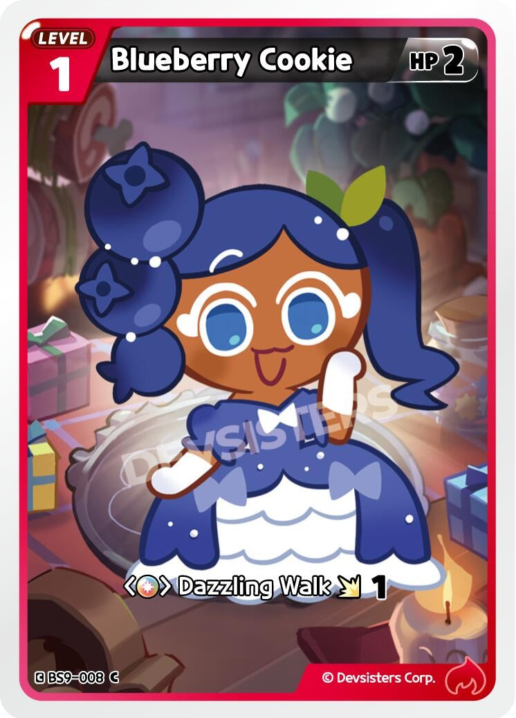 Image for Blueberry Cookie (BS9-008) (BS8-BS9) - CookieRun: Braverse TCG