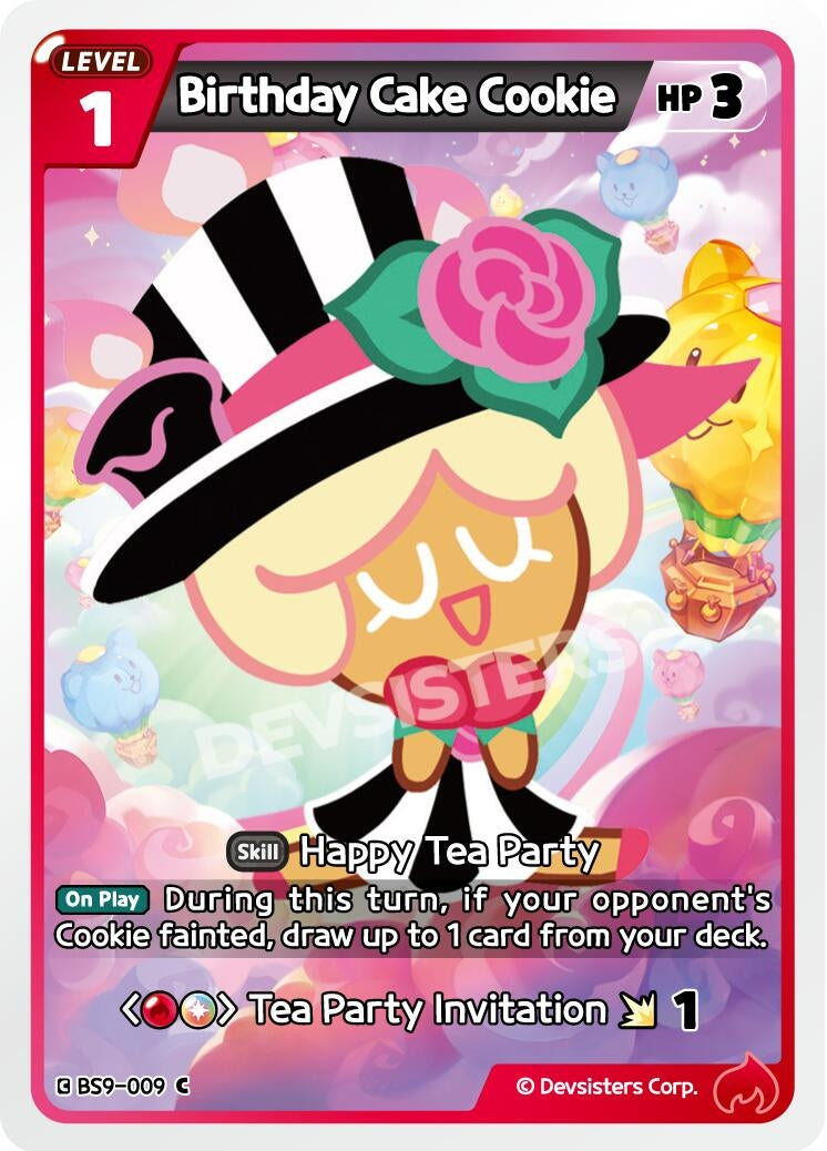Image for Birthday Cake Cookie (BS9-009) (BS8-BS9) - CookieRun: Braverse TCG