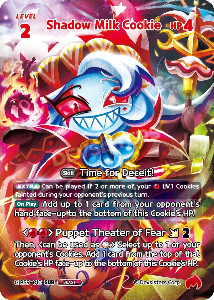 Image for Shadow Milk Cookie (010) (SUR) (BS9-010) (BS8-BS9) - CookieRun: Braverse TCG