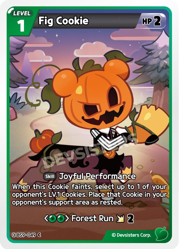 Image for Fig Cookie (Ver. 1) (BS9-049) (BS8-BS9) - CookieRun: Braverse TCG